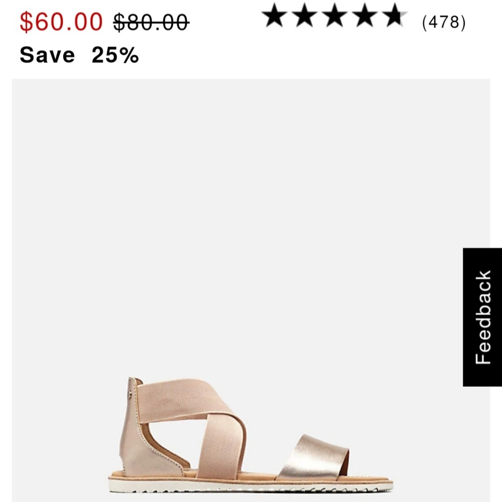 Sorel sandal